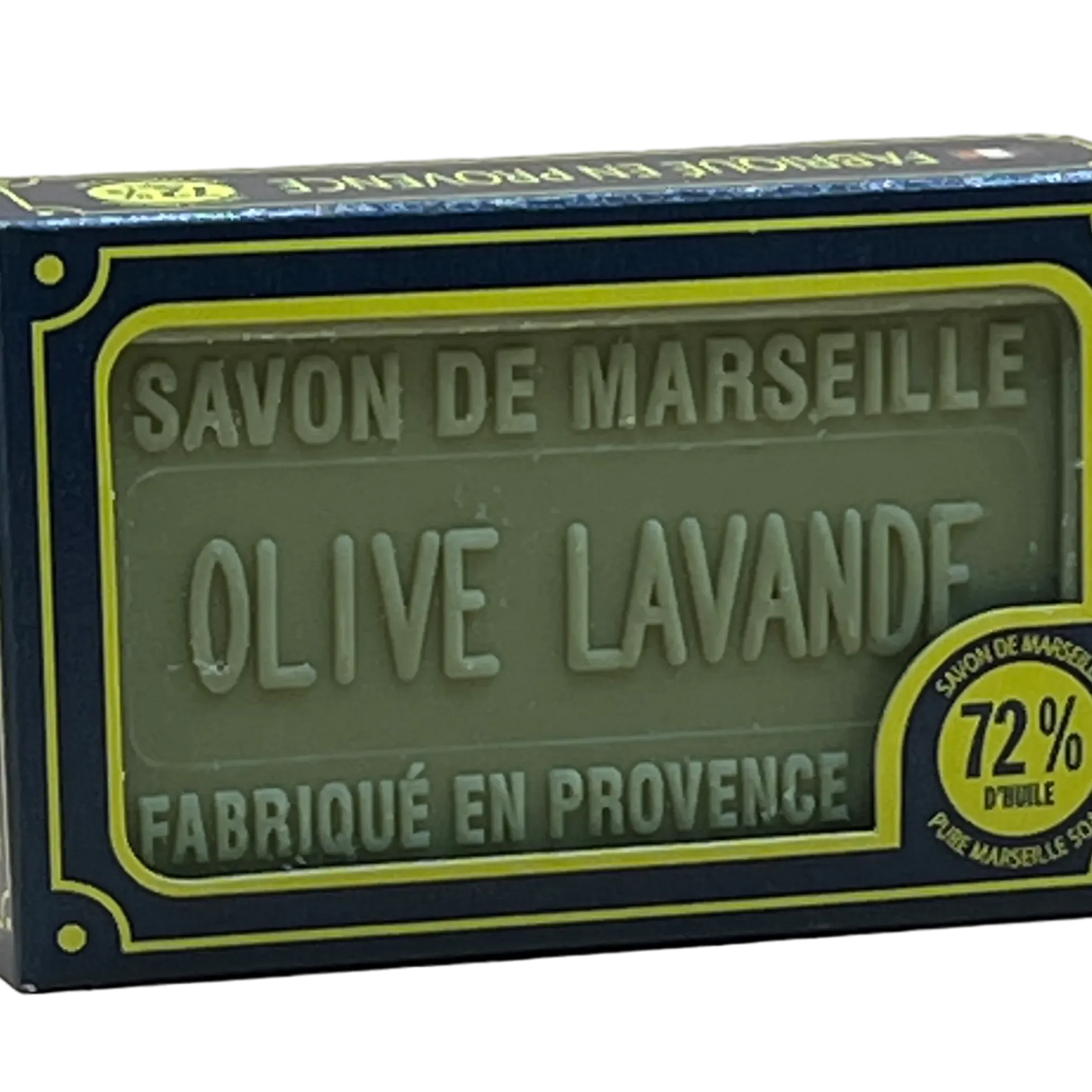 BLEU JAUNE Olive & Lavender, Marseille Soap with Shea Butter | 100g French Soaps UK