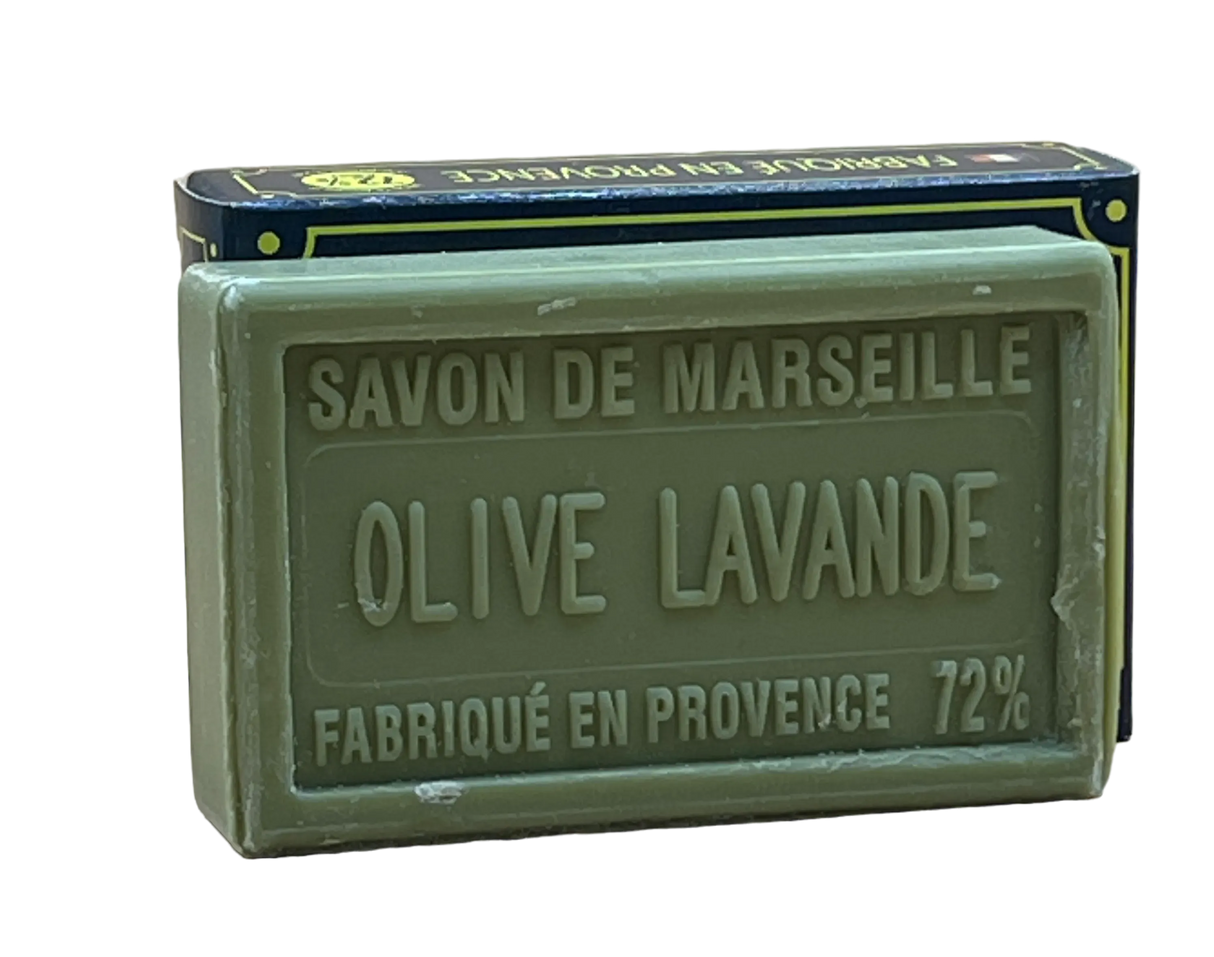 BLEU JAUNE Olive & Lavender, Marseille Soap with Shea Butter | 100g French Soaps UK