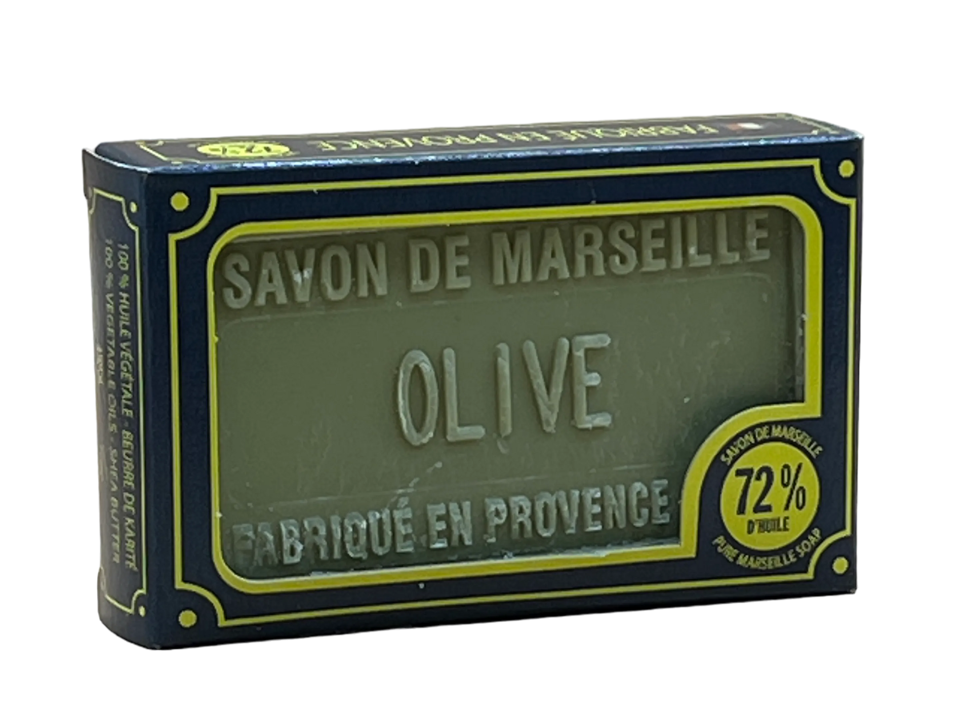BLEU JAUNE Olive, Marseille Soap with Shea Butter | 100g French Soaps UK