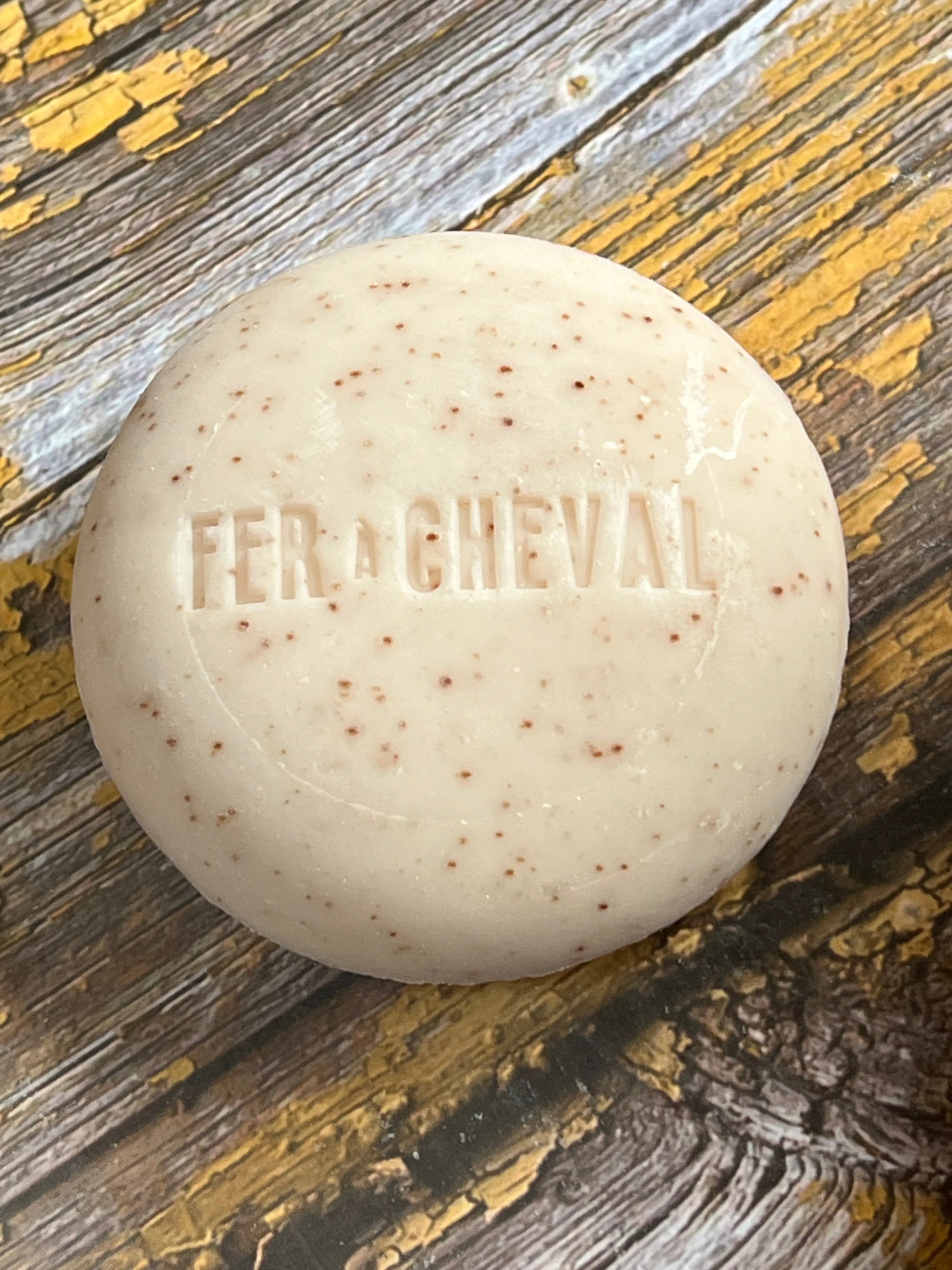 FER A CHEVAL Olive Oil & Shea Butter Solid Shampoo Bar for Normal & Dry Hair French Soaps UK
