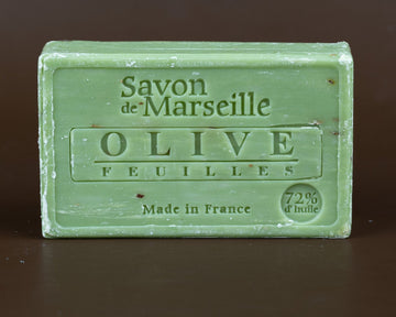 Olive Savon de Provence, enriched with Olive Leaves & Sweet Almond Oil | 100g
