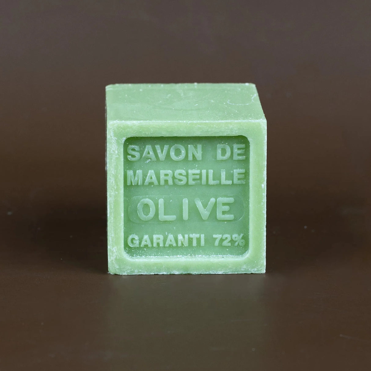 BLEU JAUNE Olive, Shea Butter Fragranced Marseille Cube, 72% | 100g French Soaps UK