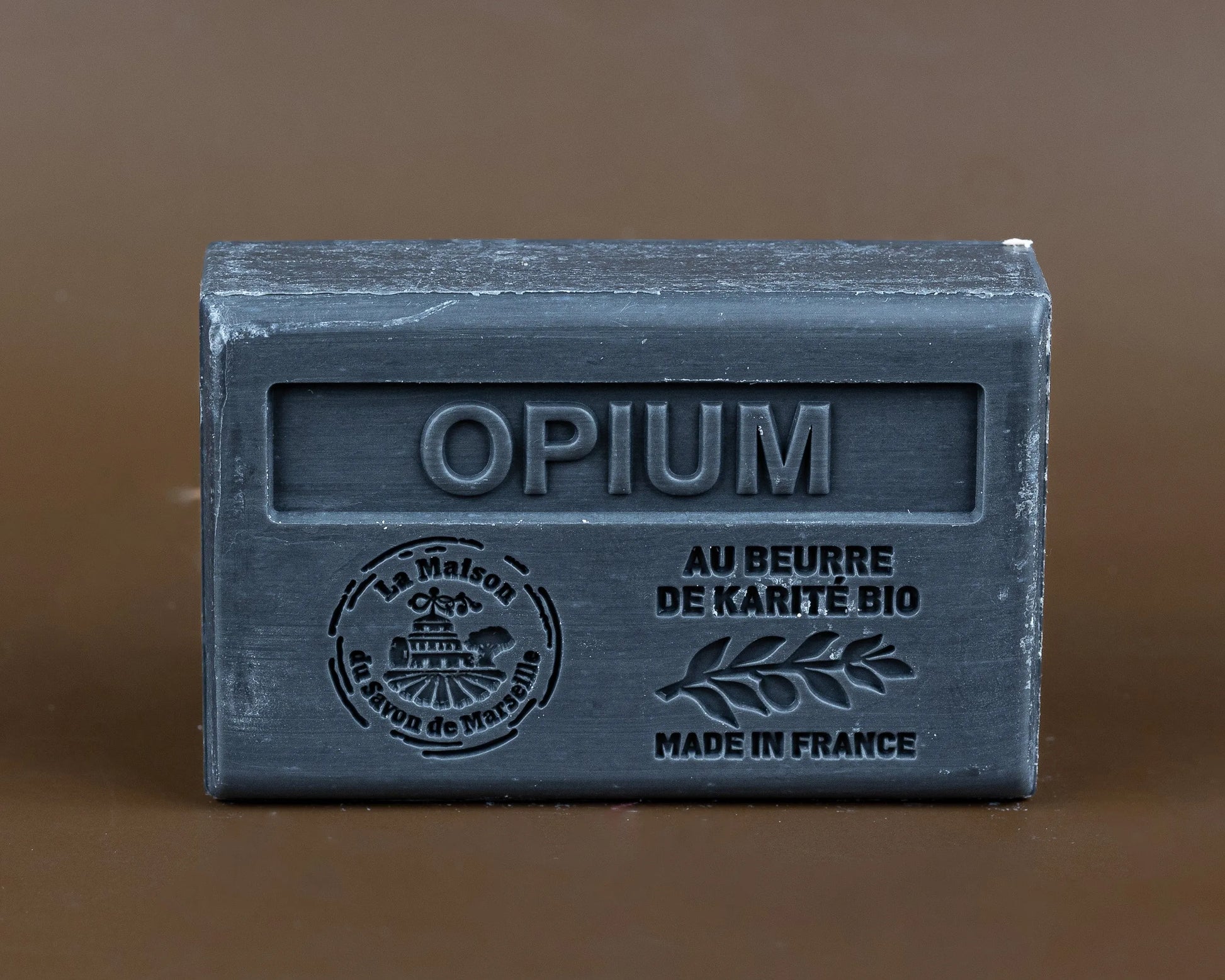 LA MAISON DU SAVON DE MARSEILLE Opium French Soap with Organic Shea Butter, 125g French Soaps UK