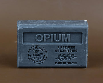 LA MAISON DU SAVON DE MARSEILLE Opium French Soap with Organic Shea Butter, 125g French Soaps UK