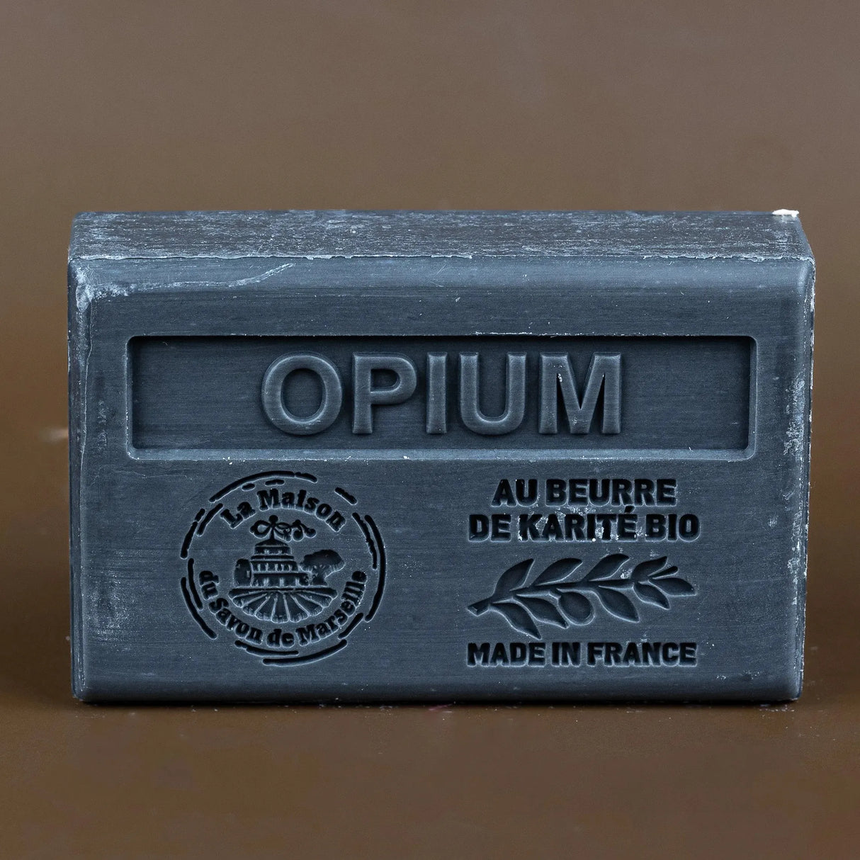 LA MAISON DU SAVON DE MARSEILLE Opium French Soap with Organic Shea Butter, 125g French Soaps UK
