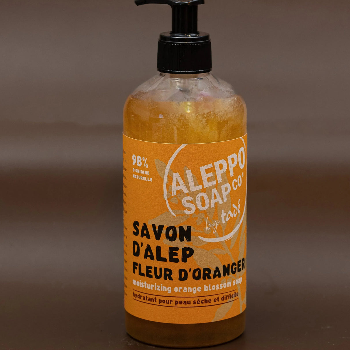 TADÉ PAYS DU LEVANT Orange Blossom Aleppo Liquid Soap, Dry and Intolerant Skin | 500ml French Soaps UK