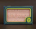 BLEU JAUNE Orange Blossom, Marseille Soap with Shea Butter | 100g French Soaps UK