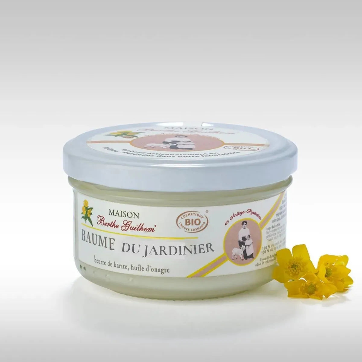 MAISON BERTHE GUILHEM Organic Alpine Goat's Milk 'Gardeners' Hand & Body Balm | 150ml French Soaps UK