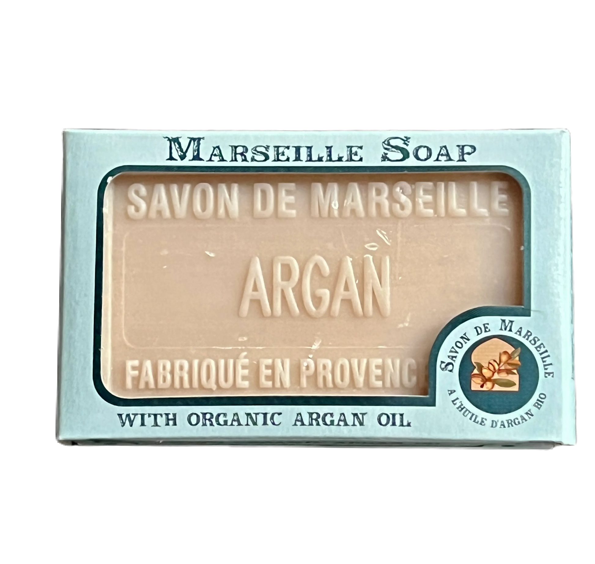 BLEU JAUNE Organic Argan Oil, Enriched Marseille Soap | 100g French Soaps UK