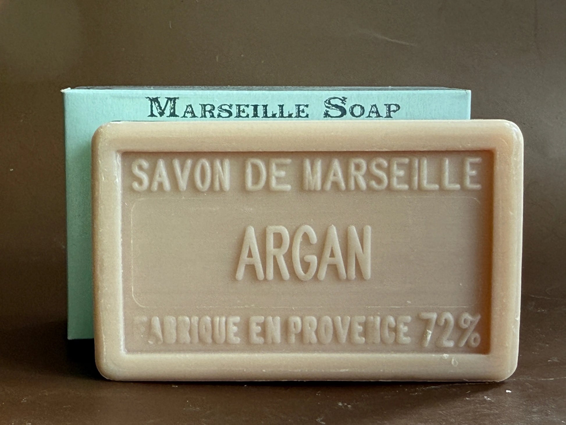 BLEU JAUNE Organic Argan Oil, Enriched Marseille Soap | 100g French Soaps UK