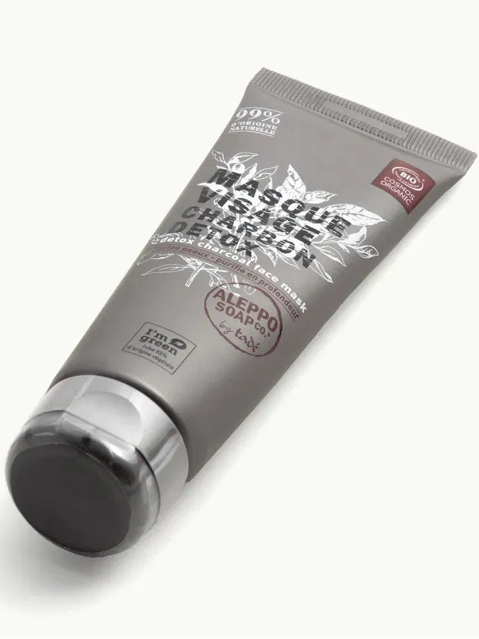 TADÉ PAYS DU LEVANT Organic Charcoal Face Mask, 70ml French Soaps UK