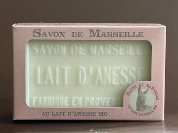 BLEU JAUNE Organic Donkey Milk, Enriched Marseille Soap | 100g French Soaps UK