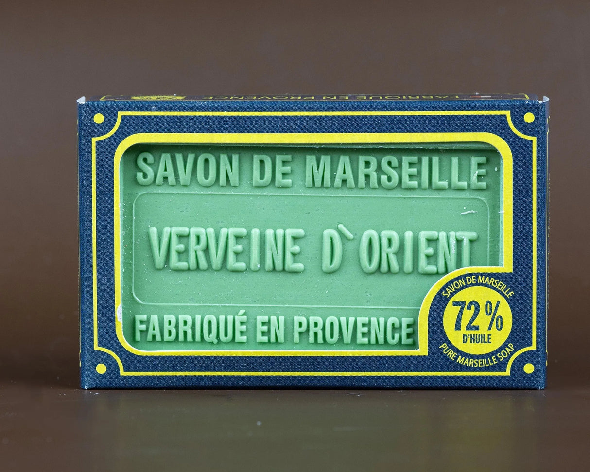 BLEU JAUNE Oriental Verbena, Marseille Soap with Shea Butter | 100g French Soaps UK