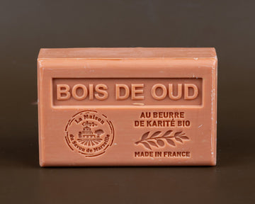 Oud (Bois de Oud) French Soap with organic Shea Butter 125g