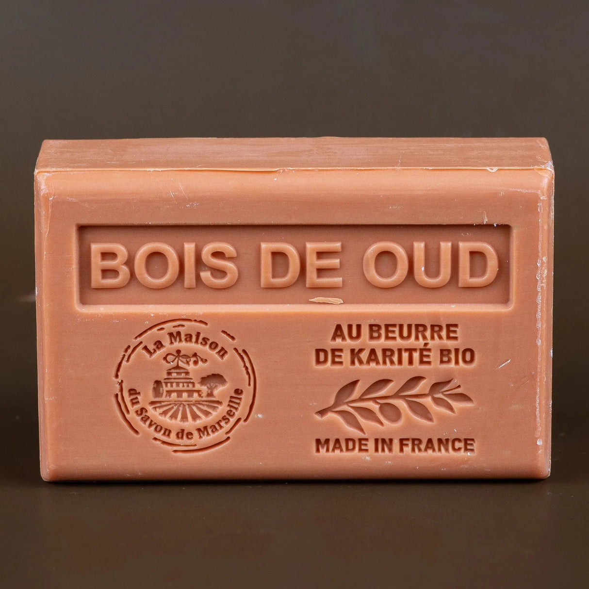 La Maison du Savon de Marseille Oud (Bois de Oud) French Soap with organic Shea Butter 125g French Soaps UK