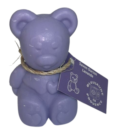 Teddy Bear Shaped Soap, Lavender Fragrance, enriched with Organic Shea Butter | 150g