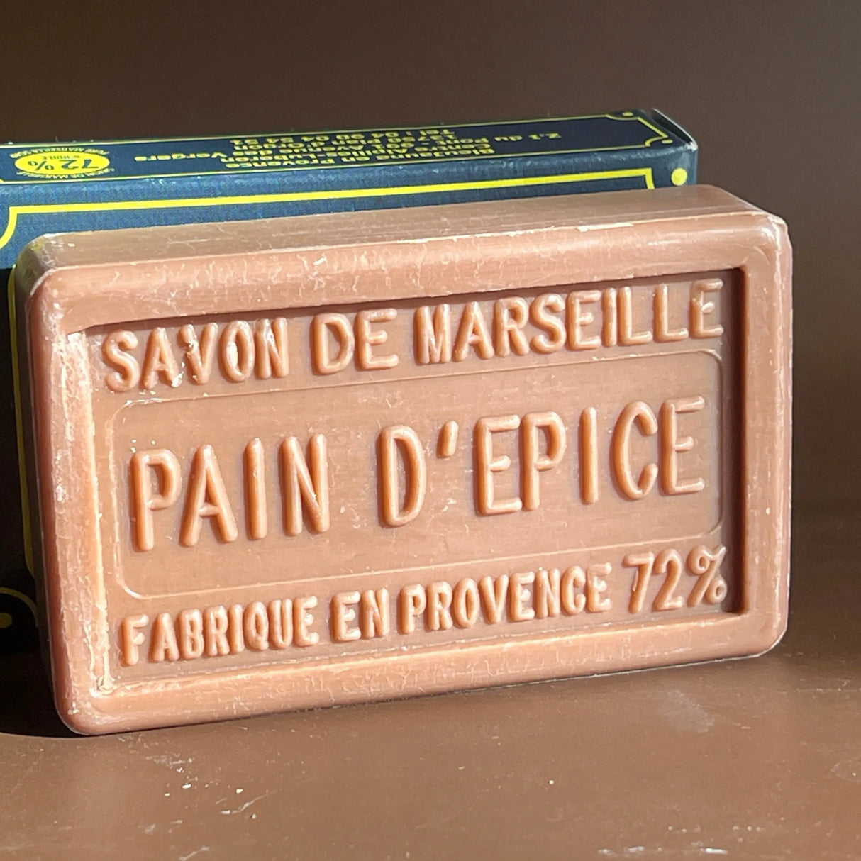 BLEU JAUNE Pain d'Épices, Marseille Soap with Shea Butter | 100g French Soaps UK
