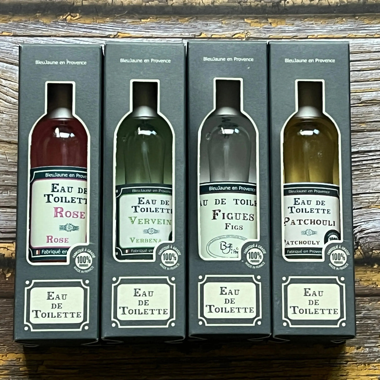 BLEU JAUNE Patchouli, Eau de Toilette from Grasse | 100ml French Soaps UK