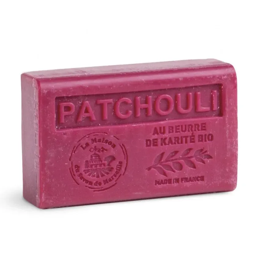 Patchouli French Soap with Organic Shea Butter 125g