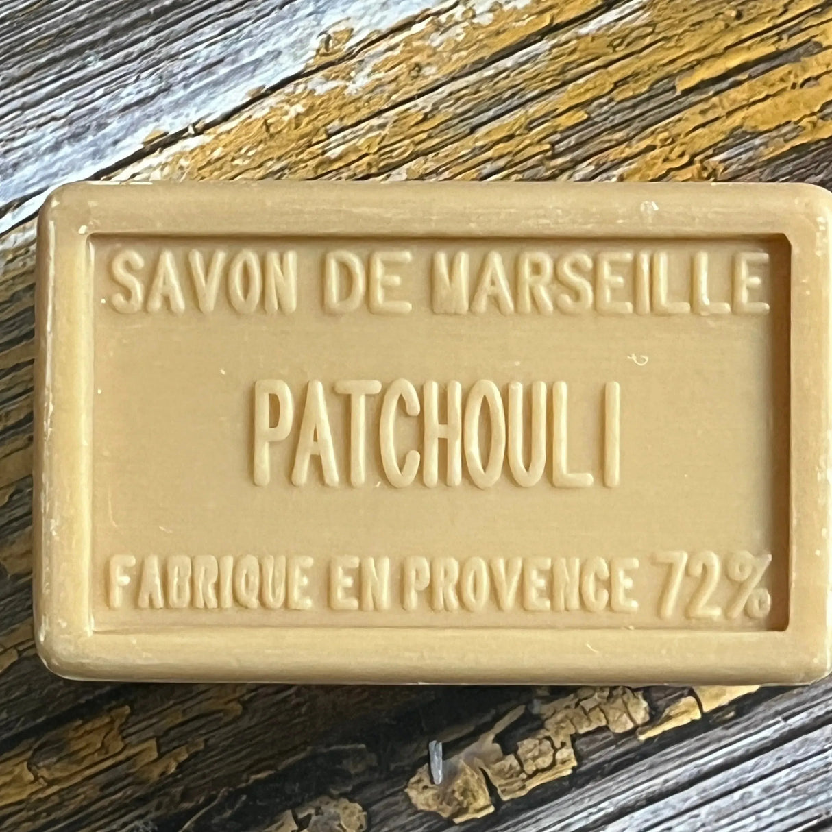 BLEU JAUNE Patchouli, Marseille Soap with Shea Butter | 250g French Soaps UK