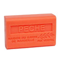 LA MAISON DU SAVON DE MARSEILLE Peach French Soap with Organic Shea Butter, 125g French Soaps UK