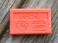 LA MAISON DU SAVON DE MARSEILLE Peach French Soap with Organic Shea Butter, 125g French Soaps UK