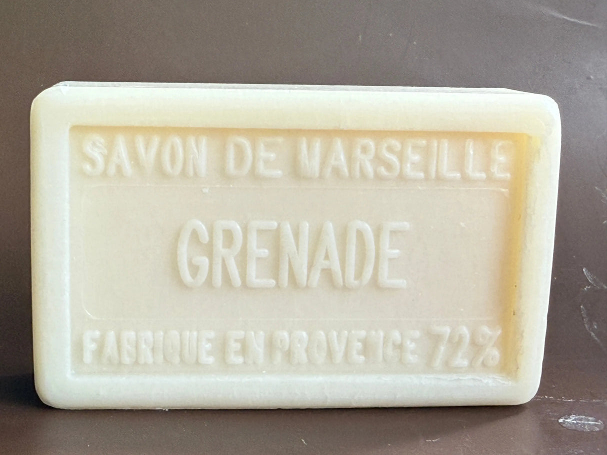 BLEU JAUNE Pomegranate Oil, Enriched Marseille Soap | 100g French Soaps UK