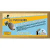PROVENDI Provendi Exfoliating Cedar Rotating Wall Soap | Brushed Steel Wall Arm French Soaps UK