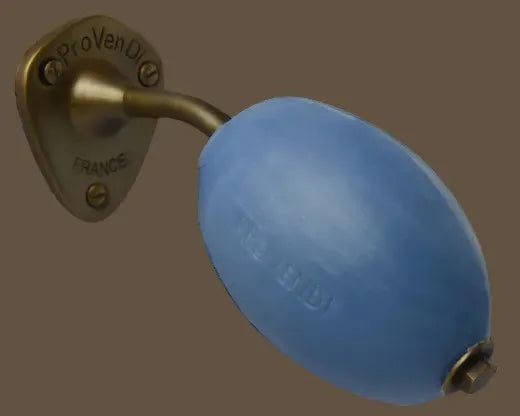 PROVENDI Provendi Lavender Rotating Wall Soap | Brass Wall Arm French Soaps UK