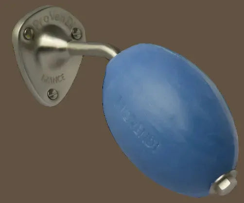 PROVENDI Provendi Lavender Rotating Wall Soap | Brushed Steel Wall Arm French Soaps UK