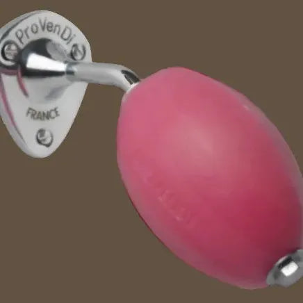 PROVENDI Provendi Rose Rotating Wall Soap | Chrome Wall Arm French Soaps UK