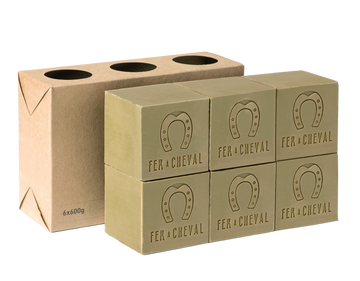 FER A CHEVAL Pure Olive Savon de Marseille | 6 x 600g Cubes French Soaps UK