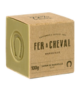 FER A CHEVAL Pure Olive Savon de Marseille Cube | 100g French Soaps UK