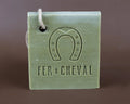 FER A CHEVAL Pure Olive Savon de Marseille Slice on a Rope | 125g French Soaps UK