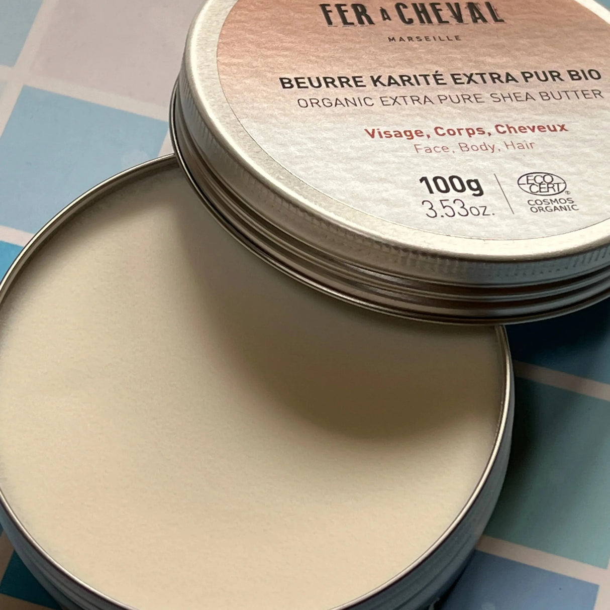 FER A CHEVAL Pure Organic Shea Butter Balm for Face, Body and Hair French Soaps UK