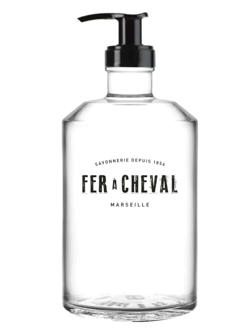 FER A CHEVAL Refillable Glass Bottle, 500ml French Soaps UK