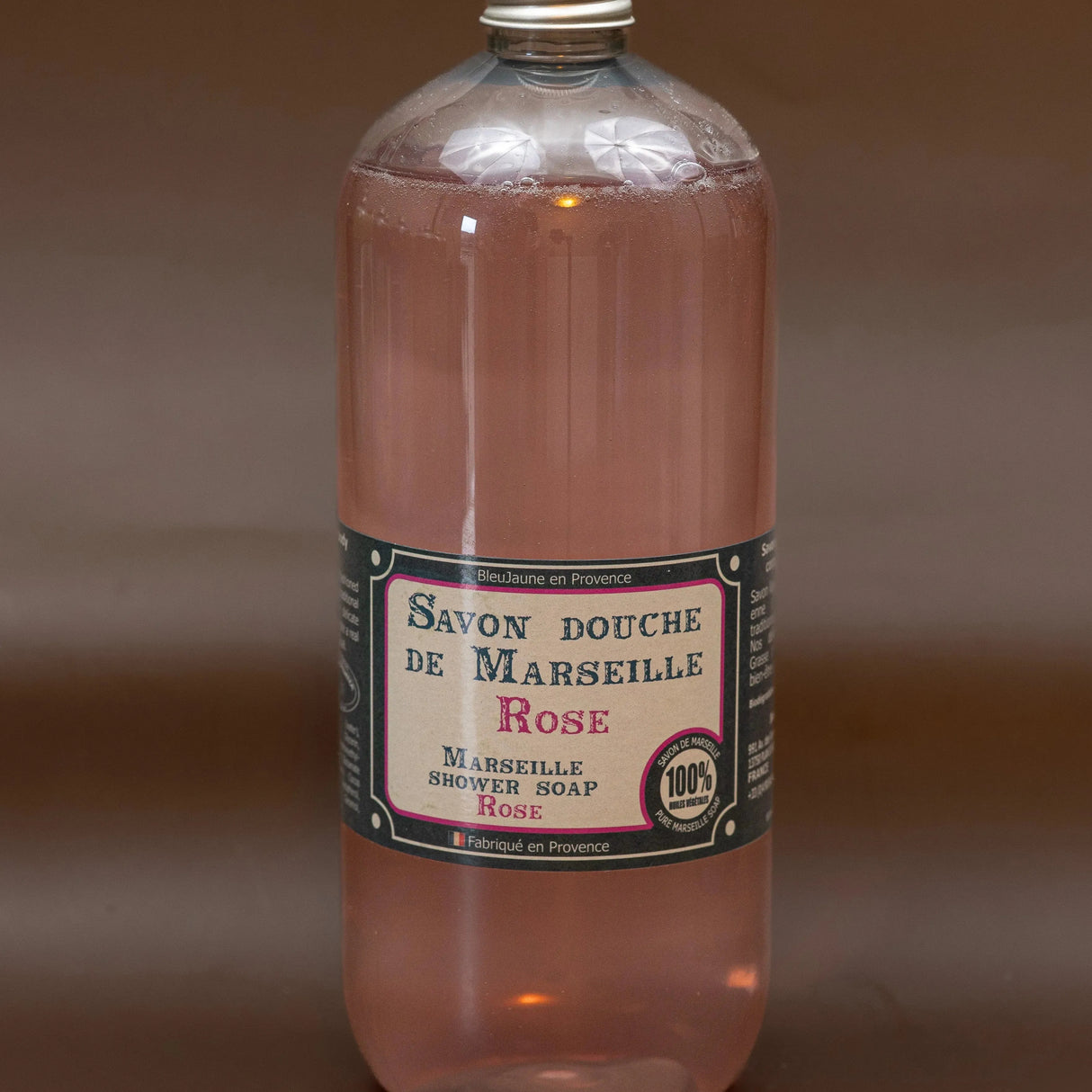 BLEU JAUNE Rose, Marseille Liquid Soap | 1L French Soaps UK