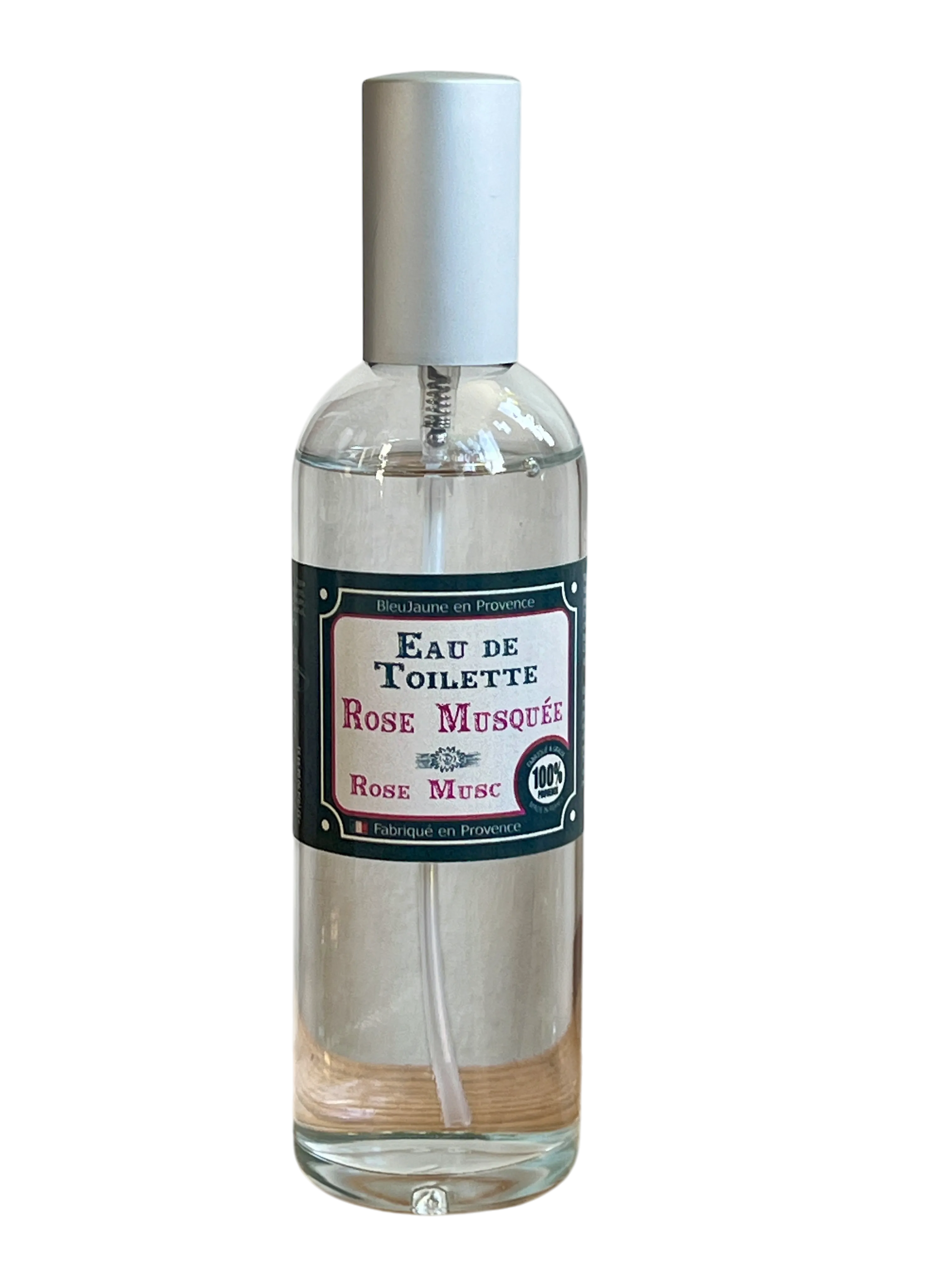 BLEU JAUNE Rose Musk, Eau de Toilette from Grasse | 100ml French Soaps UK