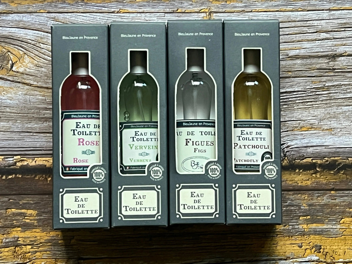 BLEU JAUNE Rose Musk, Eau de Toilette from Grasse | 100ml French Soaps UK