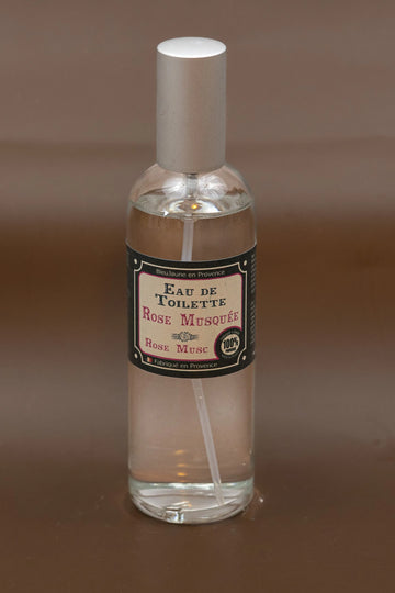 BLEU JAUNE Rose Musk, Eau de Toilette from Grasse | 100ml French Soaps UK