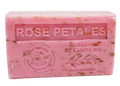 La Maison du Savon de Marseille Rose Petals French Soap with organic Shea Butter 125g French Soaps UK