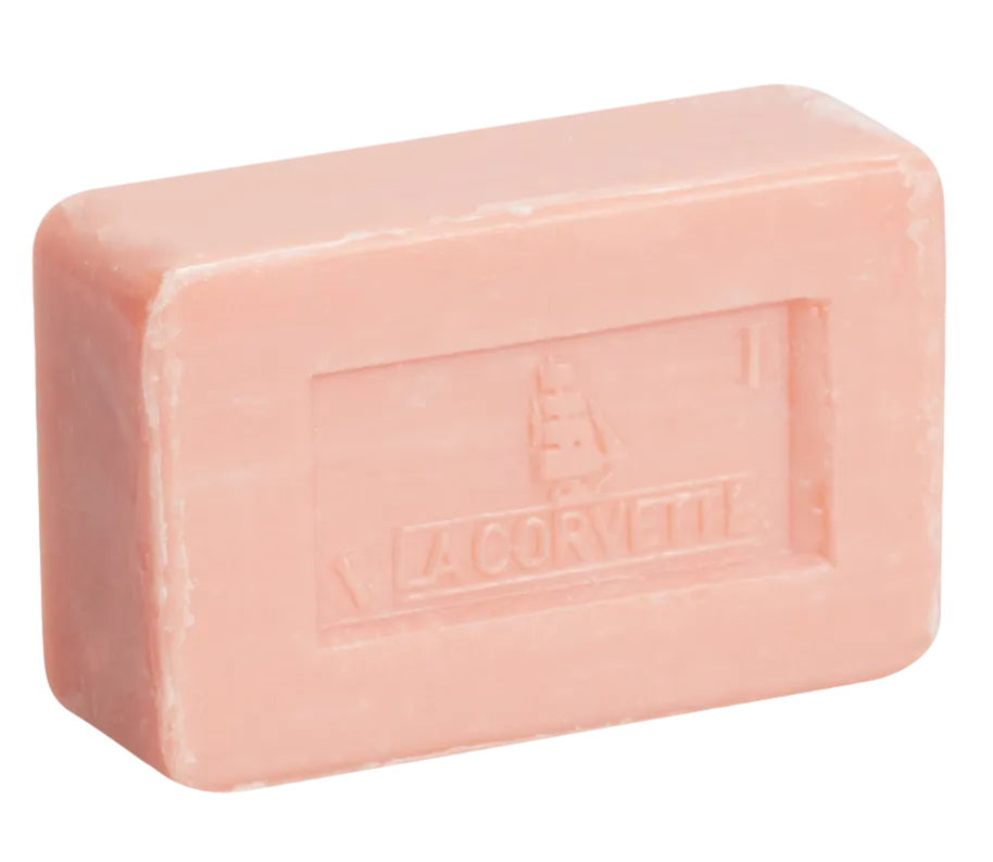LA CORVETTE Rose, Savon de Provence, 100g French Soaps UK