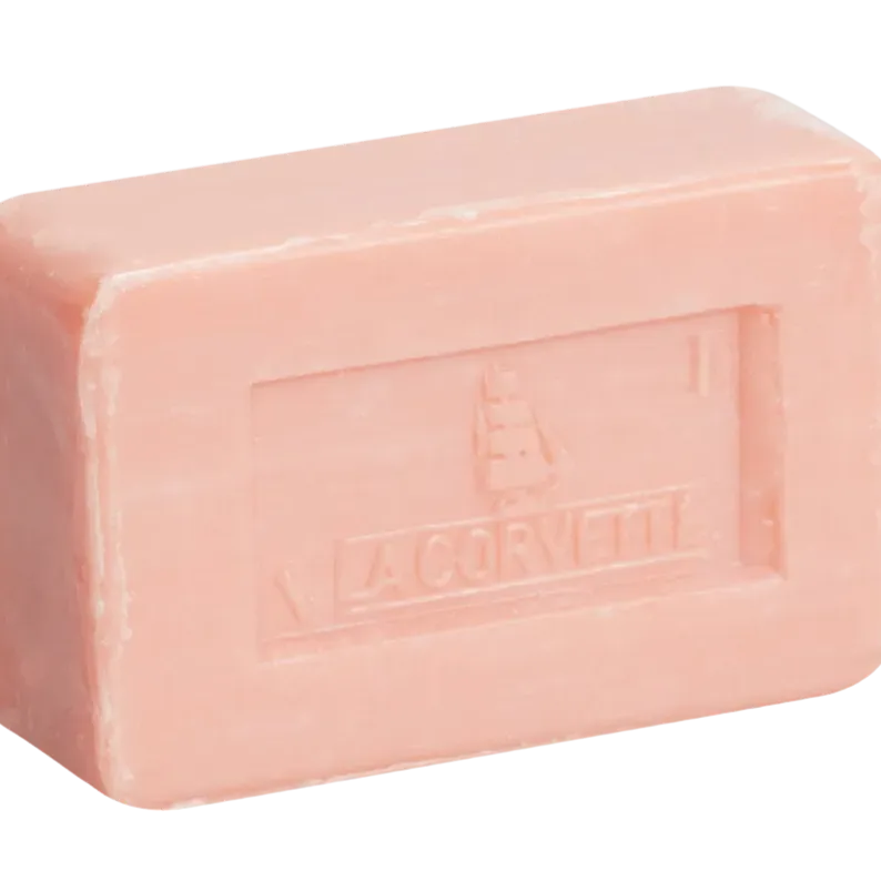 LA CORVETTE Rose, Savon de Provence, 100g French Soaps UK