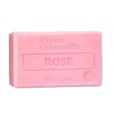LE CHATELARD 1802 Rose Savon de Provence, enriched with Sweet Almond Oil | 100g French Soaps UK