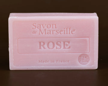 LE CHATELARD 1802 Rose Savon de Provence, enriched with Sweet Almond Oil | 100g French Soaps UK