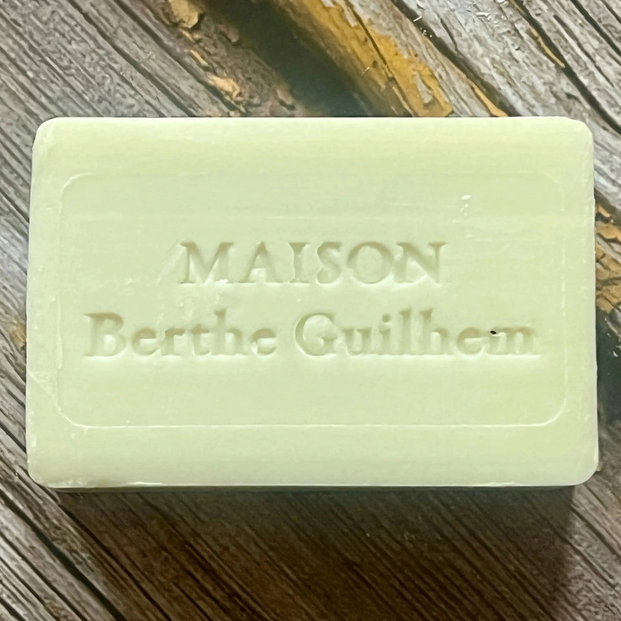 MAISON BERTHE GUILHEM Rosemary & Olive Oils | Organic Alpine Goat's Milk | 100g French Soaps UK