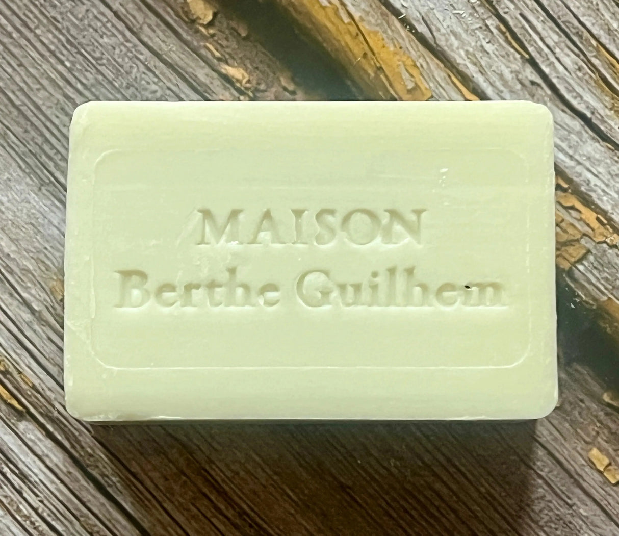MAISON BERTHE GUILHEM Rosemary & Olive Oils | Organic Alpine Goat's Milk | 100g French Soaps UK