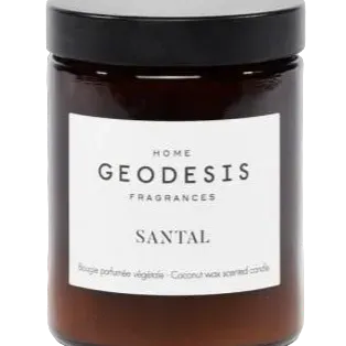 GEODESIS Sandalwood, India, Candle by Geodesis French Soaps UK