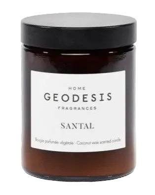 GEODESIS Sandalwood, India, Candle by Geodesis French Soaps UK