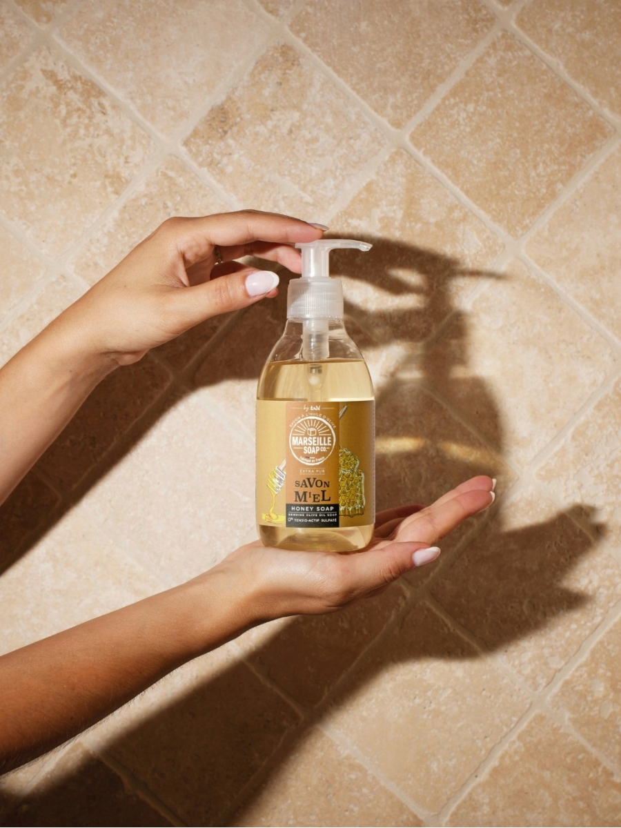 Honey - Olive Oil Marseille Liquid Soap - 300ml